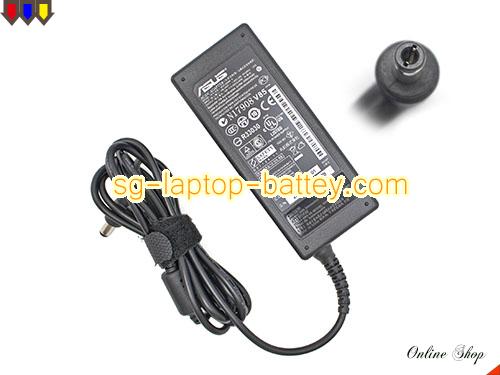 ASUS A9T adapter, 19V 3.42A A9T laptop computer ac adaptor, ASUS19V3.42A65W-5.5x2.5mm