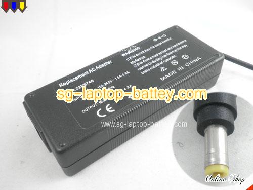  image of IBM 02K6657 ac adapter, 19V 4.2A 02K6657 Notebook Power ac adapter IBM19V4.2A80W-5.5x2.5mm