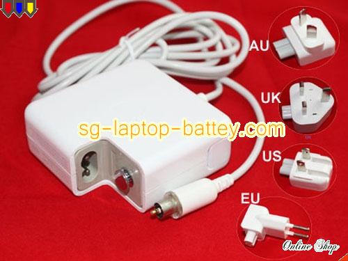  image of APPLE M8576 ac adapter, 24.5V 2.65A M8576 Notebook Power ac adapter APPLE24.5V2.65A65W-7.7x2.5mm-Wall-W