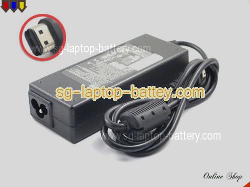 HP Pavilion zv6004EA adapter, 18.5V 4.9A Pavilion zv6004EA laptop computer ac adaptor, HP18.5V4.9A90W-OVALMUL