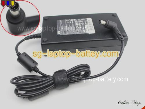  image of COMPAQ 391174-001 ac adapter, 19V 9.5A 391174-001 Notebook Power ac adapter HP19V9.5A180W-Central-Pin-tip