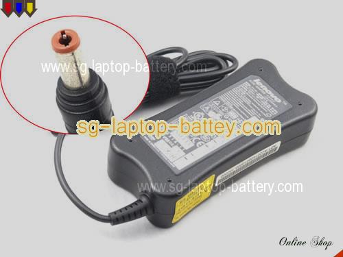  image of LENOVO 40Y7696 ac adapter, 19V 3.42A 40Y7696 Notebook Power ac adapter LENOVO19V3.42A65W-5.5x2.5mm-Bone-type