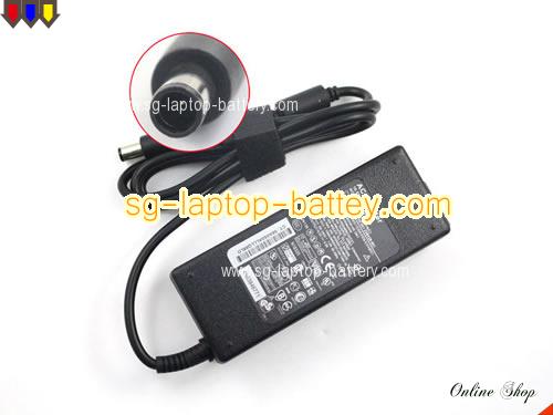 HP COMPAQ 6720s adapter, 18.5V 4.9A 6720s laptop computer ac adaptor, HP18.5V4.9A90W-7.4x5.0mm