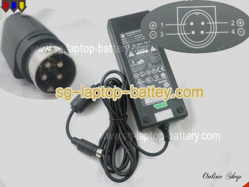  image of LI SHIN 0219B1280 ac adapter, 12V 6.67A 0219B1280 Notebook Power ac adapter LS12V6.67A80W-4PIN-SZXF