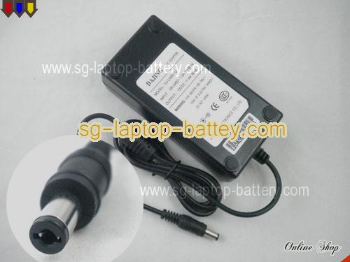  image of DAJING DJ-U48S-12 ac adapter, 12V 4A DJ-U48S-12 Notebook Power ac adapter DAJING12V4A48W-5.5x2.1mm