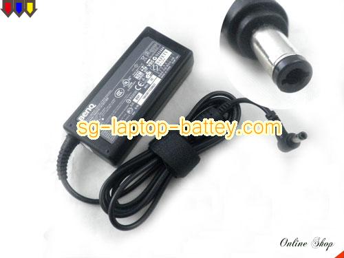  image of BENQ PA-1650-02 ac adapter, 19V 3.42A PA-1650-02 Notebook Power ac adapter BENQ19V3.42A65W-5.5x2.5mm