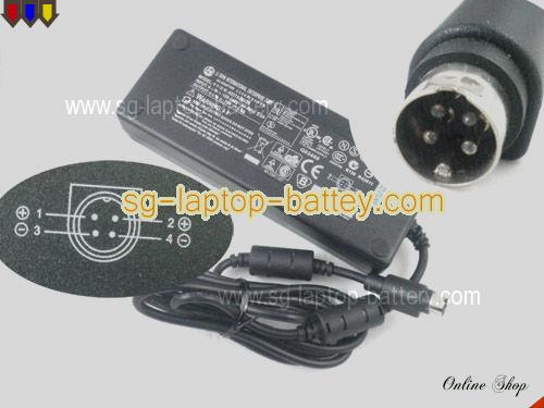  image of LI SHIN 20V-6A ac adapter, 20V 6A 20V-6A Notebook Power ac adapter LS20V6A120W-4PIN