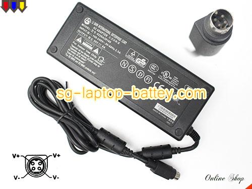  image of LI SHIN 0226A20160 ac adapter, 20V 8A 0226A20160 Notebook Power ac adapter LS20V8A160W-4PIN