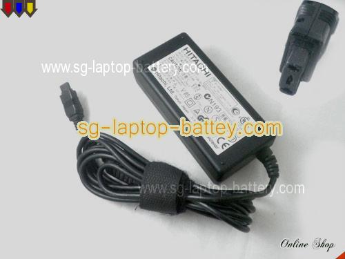  image of HITACHI 100313-1 ac adapter, 16V 2.8A 100313-1 Notebook Power ac adapter HITACHI16V2.8A40W-3holes