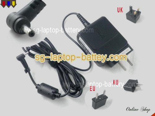 ASUS 1201HA adapter, 19V 1.58A 1201HA laptop computer ac adaptor, ASUS19V1.58A30W-2.31x0.70mm_wall