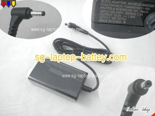  image of FPS MODEL0030ADU00 ac adapter, 19V 1.58A MODEL0030ADU00 Notebook Power ac adapter FPS19V1.58A30W-4.0x1.7mm-mini