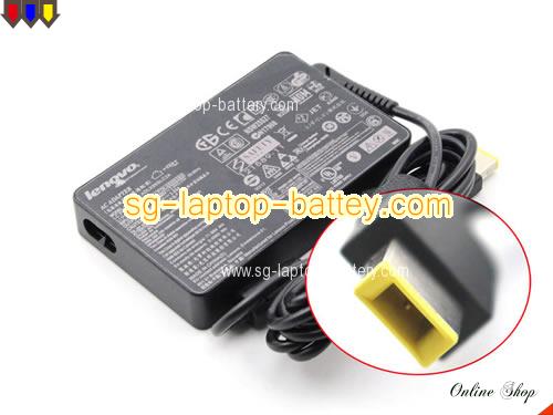  image of LENOVO 36200283 ac adapter, 20V 3.25A 36200283 Notebook Power ac adapter Lenovo20V3.25A65W-rectangle-pin-slim