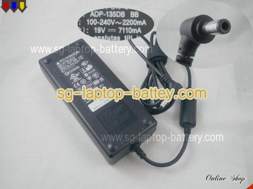 LENOVO IDEAPAD Y730 adapter, 19V 7.11A IDEAPAD Y730 laptop computer ac adaptor, DELTA.19V7.11A135W-5.5x2.5mm