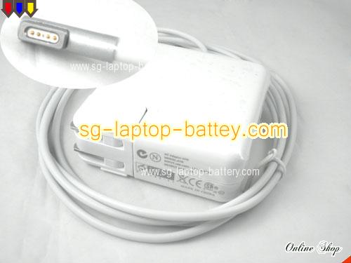 APPLE MACBOOK AIR A1369 adapter, 14.5V 3.1A MACBOOK AIR A1369 laptop computer ac adaptor, APPLE14.5V3.1A45W-210x140mm-W