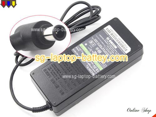 SONY VGN-AW21M/H adapter, 19.5V 6.2A VGN-AW21M/H laptop computer ac adaptor, SONY19.5V6.2A121W-6.5x4.4mm