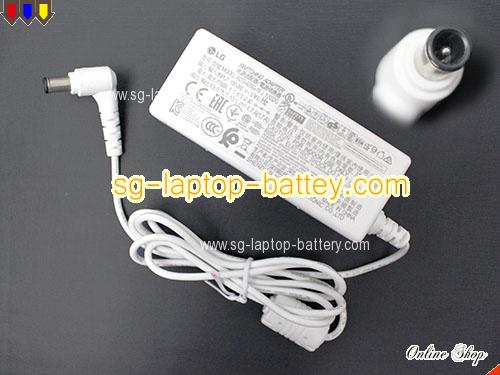 LG W1947CY adapter, 19V 1.7A W1947CY laptop computer ac adaptor, LG19V1.7A32W-6.4x4.4mm-W