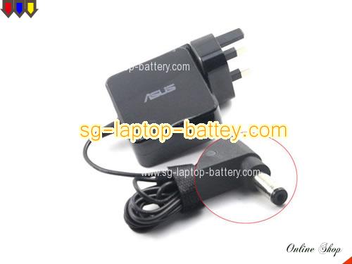 ASUS S200E adapter, 19V 1.75A S200E laptop computer ac adaptor, ASUS19V1.75A33W-4.0X1.35mm-UK