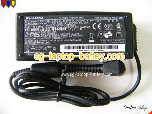 PANASONIC CF-T5 adapter, 16V 4.06A CF-T5 laptop computer ac adaptor, PANASONIC16V4.06A65W-5.5x2.5mm-B