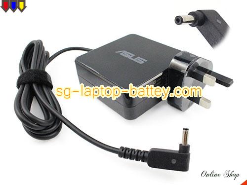 ASUS X201E-DH01 adapter, 19V 3.42A X201E-DH01 laptop computer ac adaptor, ASUS19V3.42A65W-4.0x1.35mm-UK