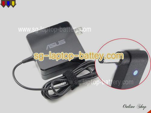 ASUS X201E-KX040H adapter, 19V 3.42A X201E-KX040H laptop computer ac adaptor, ASUS19V3.42A65W-4.0x1.35mm-LED-US