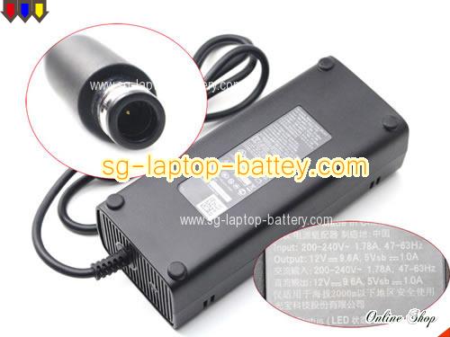  image of MICROSOFT E131881 ac adapter, 12V 9.6A E131881 Notebook Power ac adapter MICROSOFT12V9.6A115W