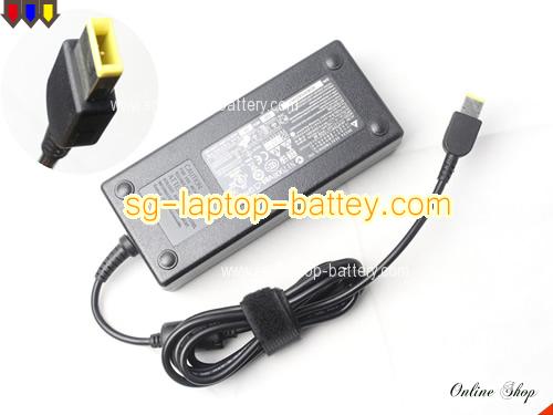 LENOVO C560 adapter, 19V 6.32A C560 laptop computer ac adaptor, DELTA19V6.32A120W-rectangle-pin