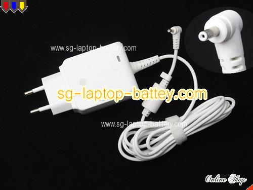 ASUS 1015PED adapter, 19V 1.58A 1015PED laptop computer ac adaptor, ASUS19V1.58A30W-2.31x0.7mm-EU-wall-W