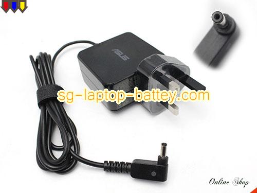 ASUS UX21A adapter, 19V 2.37A UX21A laptop computer ac adaptor, ASUS19V2.37A45W-4.0x1.35mm-UK