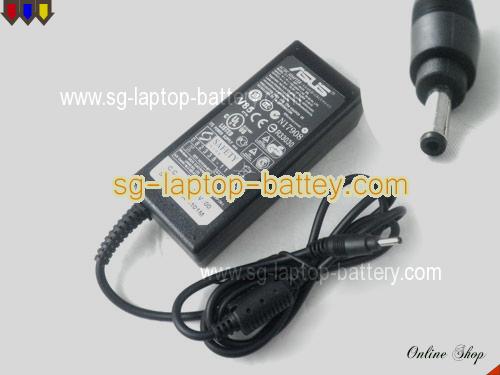 ASUS EEE SLATE B121-1A018F adapter, 19.5V 3.08A EEE SLATE B121-1A018F laptop computer ac adaptor, ASUS19.5V3.08A60W-2.31x0.7mm-Black