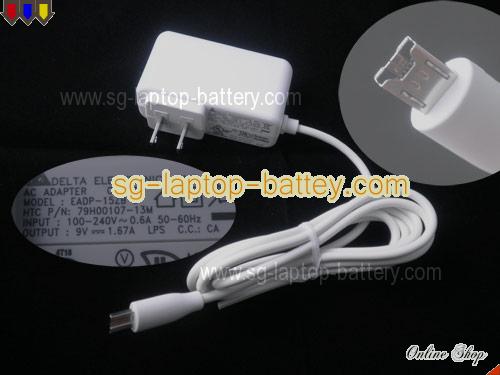 HTC P510 adapter, 9V 1.67A P510 laptop computer ac adaptor, DELTA9V1.67A15W-HTC-US-W