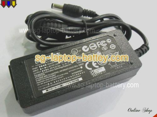 MSI U100X adapter, 20V 2A U100X laptop computer ac adaptor, ACER20V2A40W-5.5x2.5mm