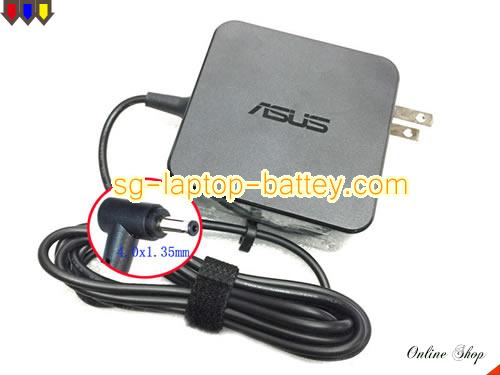 ASUS UX32VD adapter, 19V 3.42A UX32VD laptop computer ac adaptor, ASUS19V3.42A65W-4.0x1.35mm-Square-US