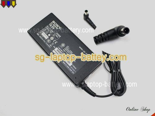 SONY KDL-42W650A adapter, 19.5V 3.05A KDL-42W650A laptop computer ac adaptor, SONY19.5V3.05A59W-6.5x4.4mm