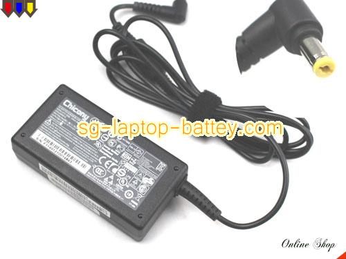 GATEWAY MD2614U adapter, 19V 3.42A MD2614U laptop computer ac adaptor, CHICONY19V3.42A65W-5.5x1.7mm