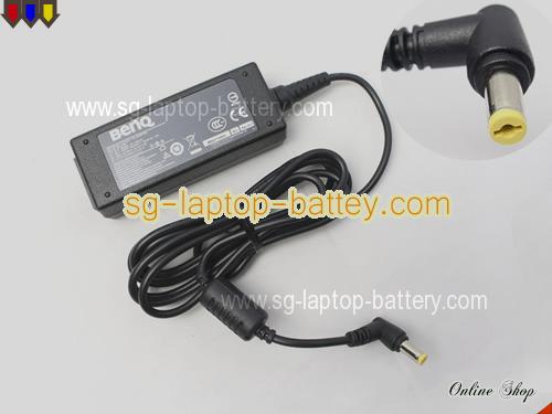  image of BENQ 2E.10012.601 ac adapter, 12V 3A 2E.10012.601 Notebook Power ac adapter BENQ12V3A36W-5.5x1.7mm