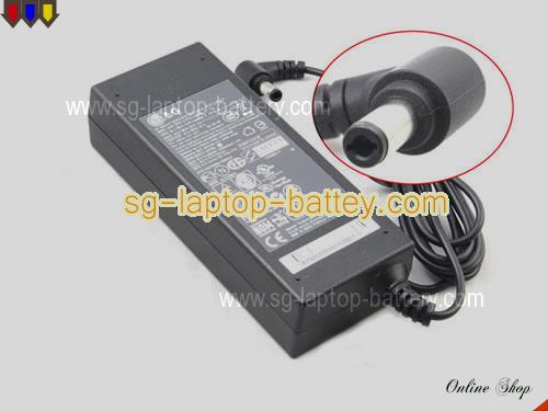 FUJITSU FI-5120C adapter, 24V 2.5A FI-5120C laptop computer ac adaptor, LG24V2.5A60W-5.5x2.5mm