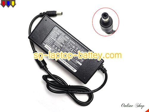 FUJITSU 6130 adapter, 24V 2.65A 6130 laptop computer ac adaptor, FUJITSU24V2.65A63.6W-5.5x2.5mm