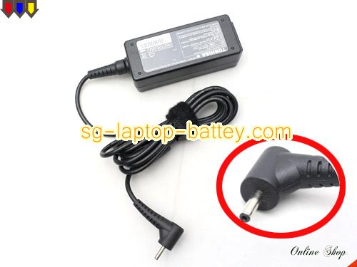 TOSHIBA AT15PE-ASP0302L adapter, 12V 3A AT15PE-ASP0302L laptop computer ac adaptor, TOSHIBA12V3A36W-3.0x1.0mm-right