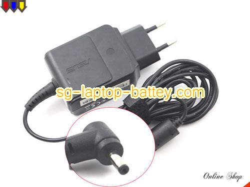 ASUS EEE PC 1011PX adapter, 19V 1.58A EEE PC 1011PX laptop computer ac adaptor, ASUS19V1.58A30W-2.31x0.7mm-EU-wall