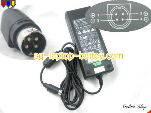  image of LI SHIN 0452B1280 ac adapter, 12V 6.67A 0452B1280 Notebook Power ac adapter LS12V6.67A80W-4PIN-SZXF