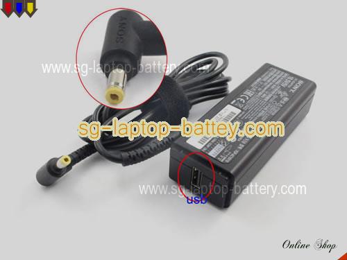 SONY SVD1322X2EW adapter, 10.5V 3.8A SVD1322X2EW laptop computer ac adaptor, SONY10.5V3.8A45W4.8X1.7mm-USB