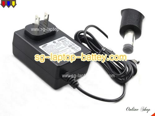 SAMSUNG SPF-105P adapter, 12V 2A SPF-105P laptop computer ac adaptor, SAMSUNG12V2A24W-4.8x1.7mm-US