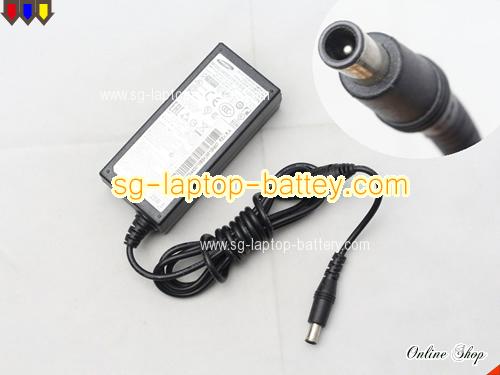 SAMSUNG S22C130N adapter, 14V 1.79A S22C130N laptop computer ac adaptor, SAMSUNG14V1.79A25W-6.5x4.4mm