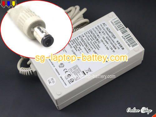  image of ALC 12416BK63219972 ac adapter, 12V 4.16A 12416BK63219972 Notebook Power ac adapter PHILIPS12V4.16A50W-5.5x2.5mm-W