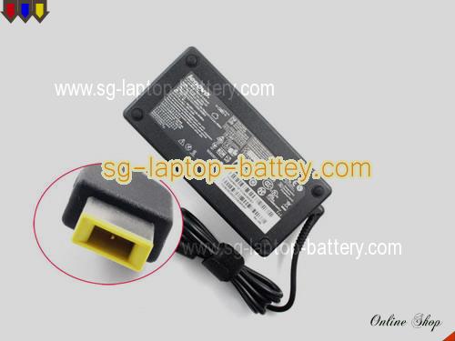 LENOVO THINKPAD W540 adapter, 20V 8.5A THINKPAD W540 laptop computer ac adaptor, LENOVO20V8.5A170W-rectangle-pin