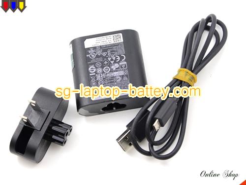 DELL VENUE 7 PRO adapter, 19.5V 1.2A VENUE 7 PRO laptop computer ac adaptor, DELL19.5V1.2A23W-US-Cord