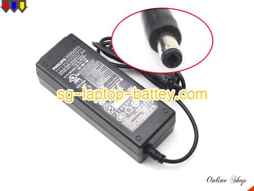 PHILIPS 247E4QSD adapter, 19V 3.42A 247E4QSD laptop computer ac adaptor, PHILIPS19V3.42A-5.5x2.5mm