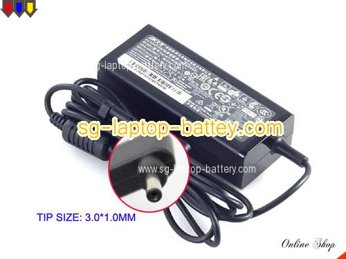 ACER TMP236-M-547R adapter, 19V 2.37A TMP236-M-547R laptop computer ac adaptor, ACER19V2.37A45W-3.0x1.0mm-B