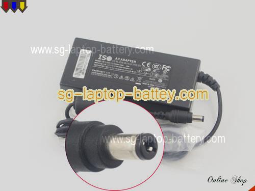  image of ISO KPA-040F ac adapter, 12V 3.33A KPA-040F Notebook Power ac adapter ISO12V3.33A40W-5.5x2.1mm