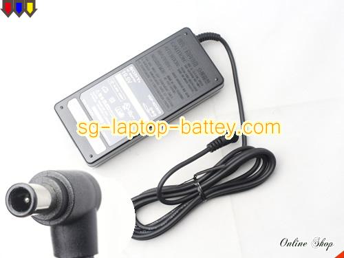  image of SONY ADP-90TH J ac adapter, 19.5V 4.7A ADP-90TH J Notebook Power ac adapter SONY19.5V4.7A92W-6.5x4.4mm-GS